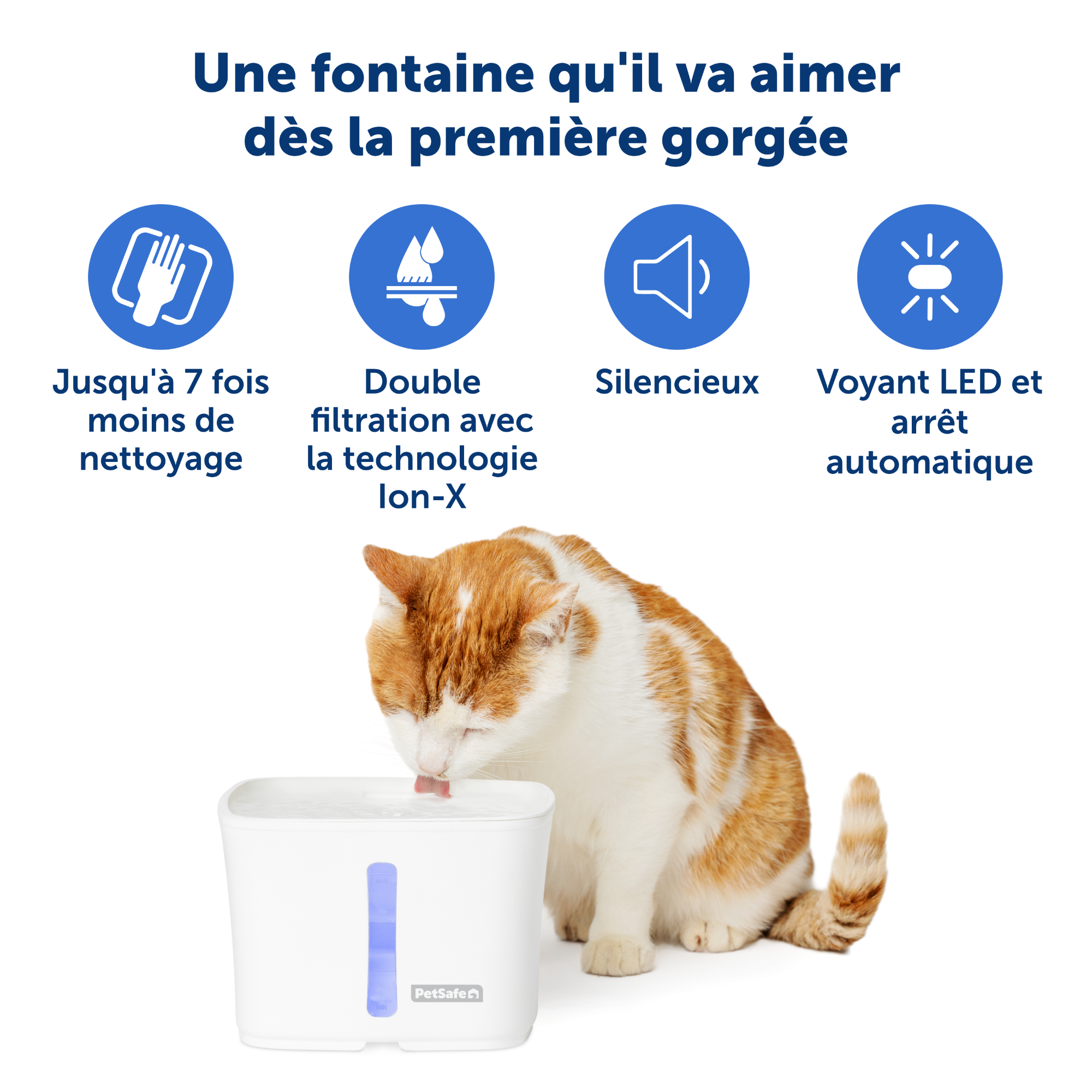 Fontaine pour animaux de compagnie Viva, 1,8 litre