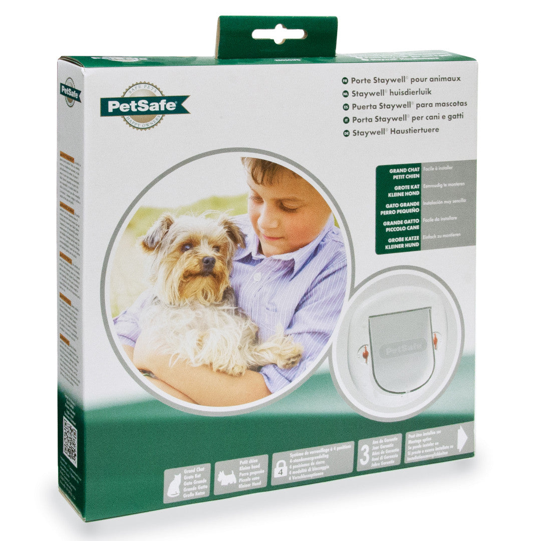 Staywell® Porte pour grands chats/petits chiens